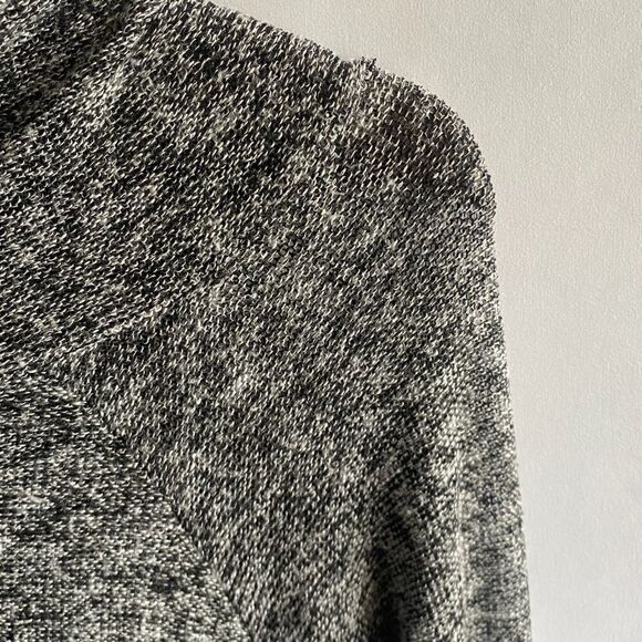 Women's Alya Grey Cowlneck Sweater - Picture 10 of 14
